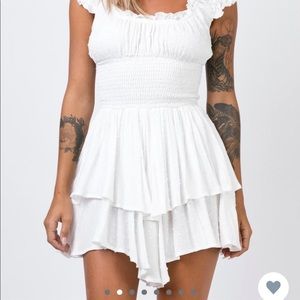White romper